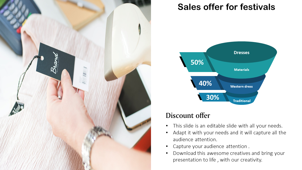 Free - Stunning Sales PPT Samples Design With Three Nodes